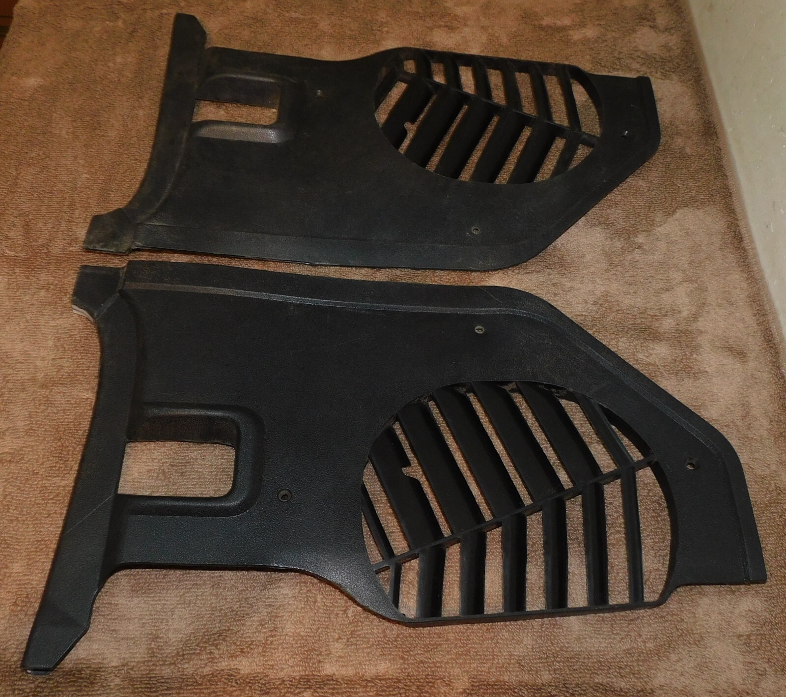 1969 1970 Mustang Mach 1 Shelby Boss Grande Cougar ORIG LH+RH BLACK