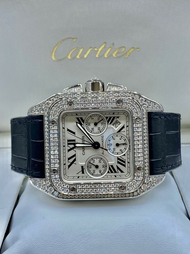 Cartier Santos 100 XL Chronograph 