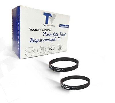 Fits For Sanitaire Upright Vacuum Fits For Belt, Flat Belt, 2/Pack
