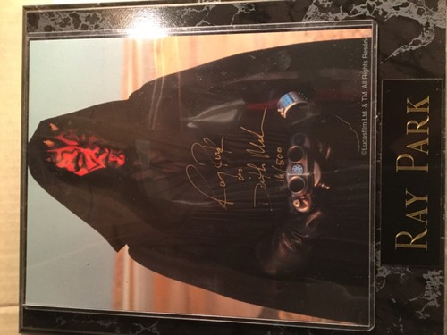 Darth Maul Ray Park from Star Wars Gold CERT Signature 16 of 500 LTD EDITION - Picture 2 of 5