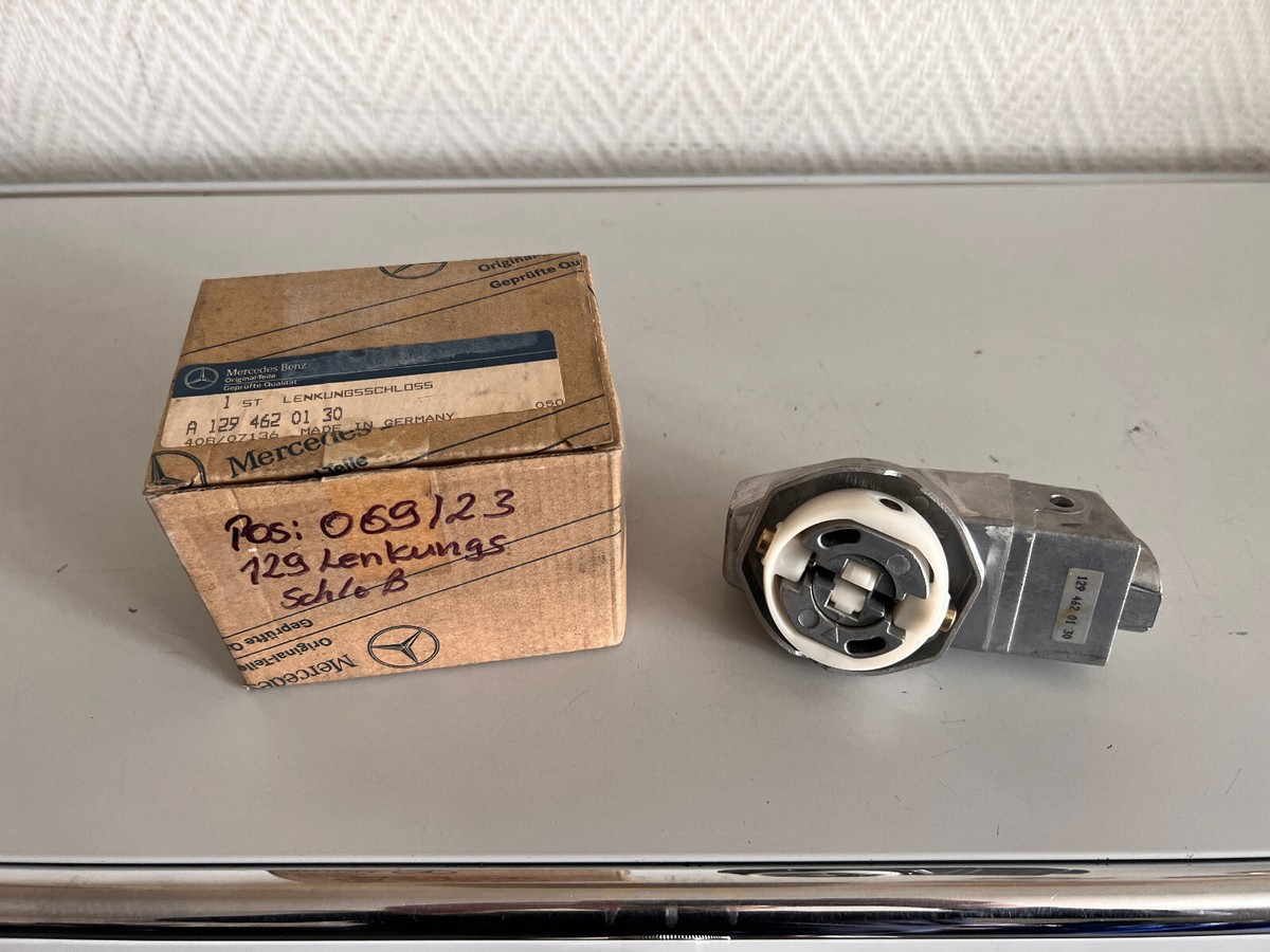 NEU NOS Mercedes W129 R129 W140 Lenkungsschloss Lenkschloss LHD 