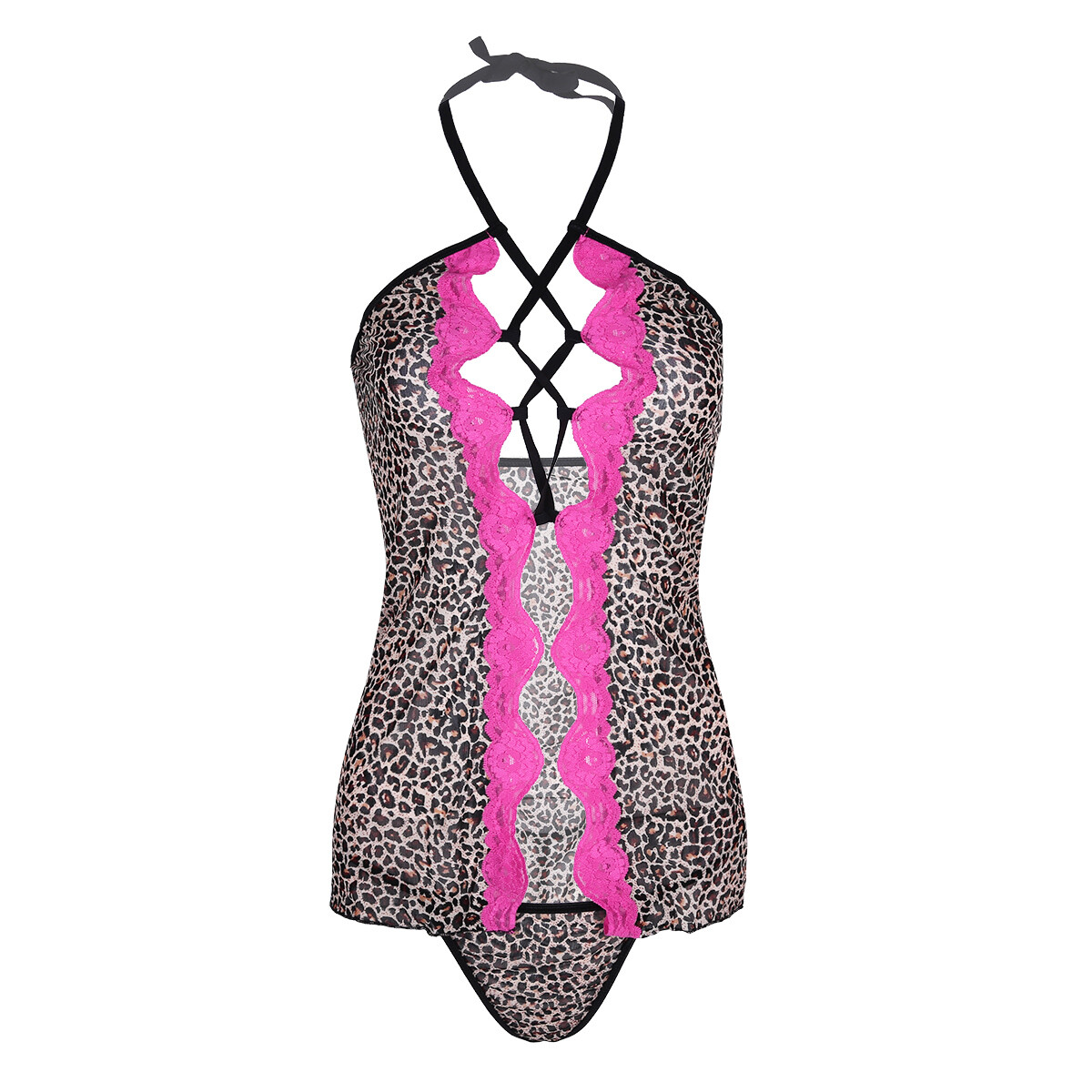 Sexy Women Micro GString Underwear Bikini Set Tube Bra Top Thong