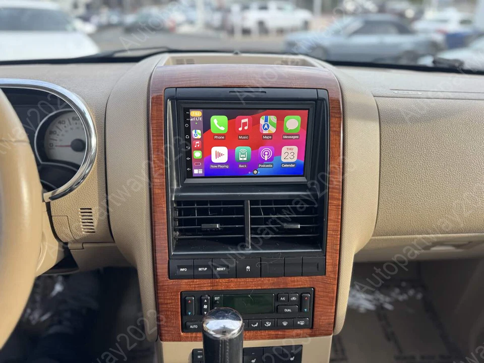 4 + 64 G автомобильный стерео радио для 2006 07 08 09 2010 Ford Explorer Android 15 Carplay - Изображение 3 из 4