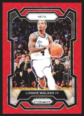 2023-24 Prizm Ruby Wave Lonnie Walker IV #231 JW1
