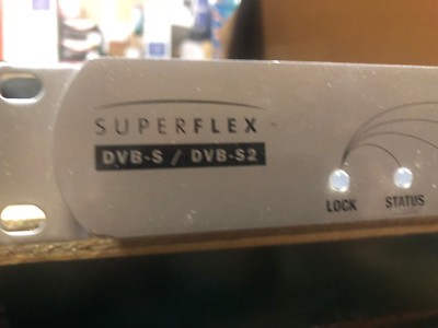 One International Datacasting SuperFlex DVB-S DVB-S2 Receiver SFX3101R