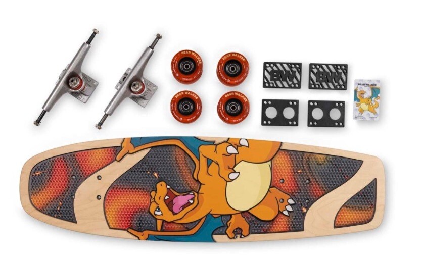 Pokémon Center × Bear Walker: Charizard Skateboard (2024 Pokémon Center × Bear Walker: Charizard Skateboard (2024