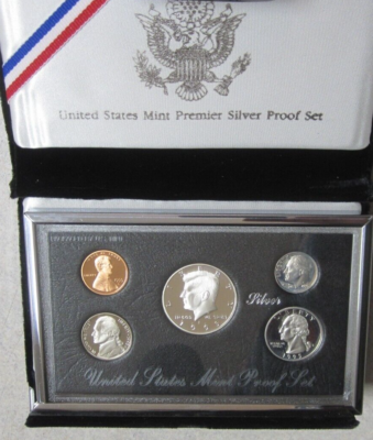 1995-S United States Mint Premier Silver Proof Set in Original US