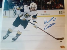 William Carrier Vegas Golden Knights 8x10 Photo Signed Autograph Signature Coa