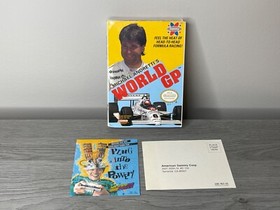 Michael Andretti's World GP for NES - Box/Inserts ONLY- Nintendo NES