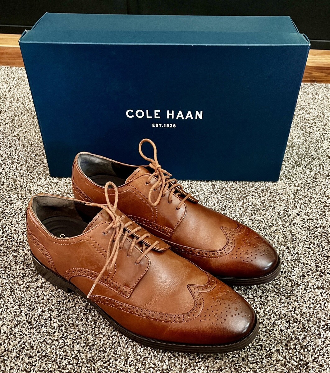 Derby Brogues Harrison Grand Short Wingtip Oxford Cole Haan