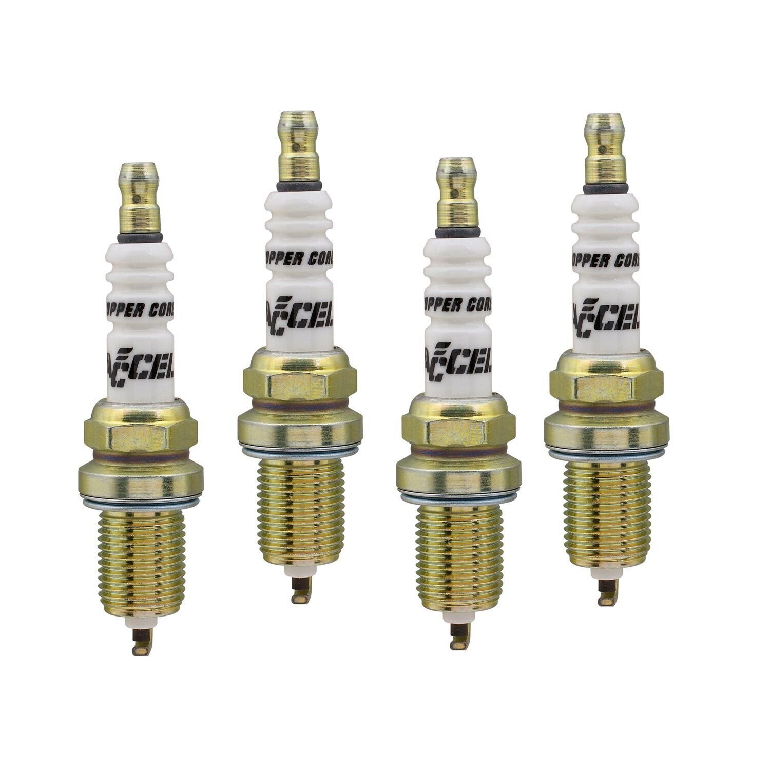 ACCEL 0736-4 Copper Core Spark Plug, Pack of 4