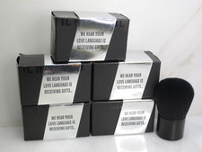 IL MAKIAG BLACK KABUKI BRUSH LOT OF 5 BLACK BOX