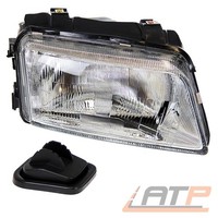 Scheinwerfer H4 Rechts Ohne Nebel FÜR Audi A4 8D B5 Alle BJ 11.94-12.98