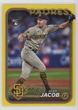 2024 Topps Update Yellow Alek Jacob #US66 1py9