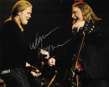 * WARREN HAYNES * signed 8x10 photo * GOVT MULE * ALLMAN BROTHERS * COA *