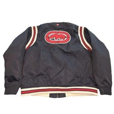 Ecko Unltd Y2K Vintage Big Patch Satin Bomber...