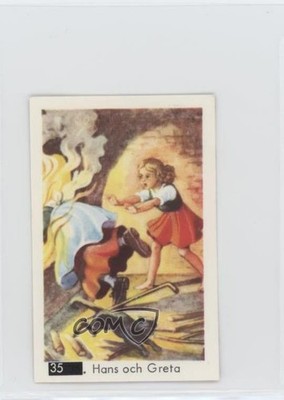 1968 White Number in Black Box Set Hans och Greta Hansel and Gretel #35 06e0
