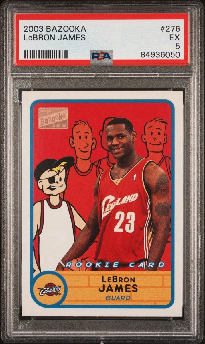 Topps LeBron James Basketball Rookie Sports Trading Cards for sale