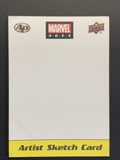 2020 Upper Deck Marvel Ages Blank Artist Proof AP Sketch Card 1/1