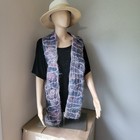 Handmade Scarf  Merino Silk Alpaca Etc Hand Felted Whispy Light Soft 6 Ft  — photo 3