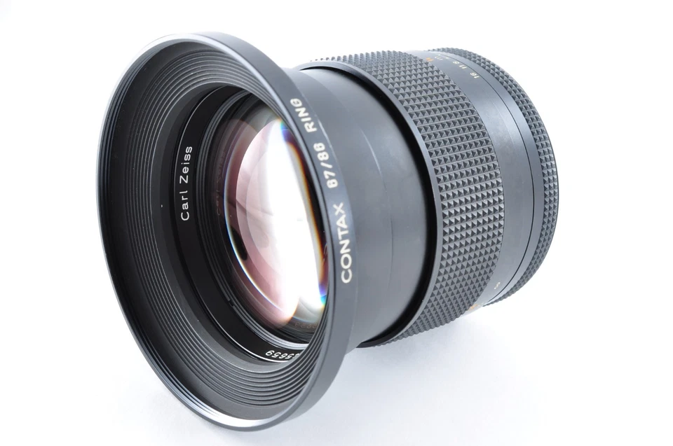 Contax Carl Zeiss Planar T* 85mm F/1.4 AEG C/Y mount [N MINT-] From JAPAN #25329 - Image 2 of 4