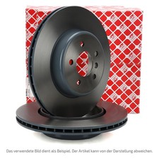 febi Bremsscheiben Satz Ø 325mm für KIA SORENTO IV (MQ4) hinten 58411-P2700
