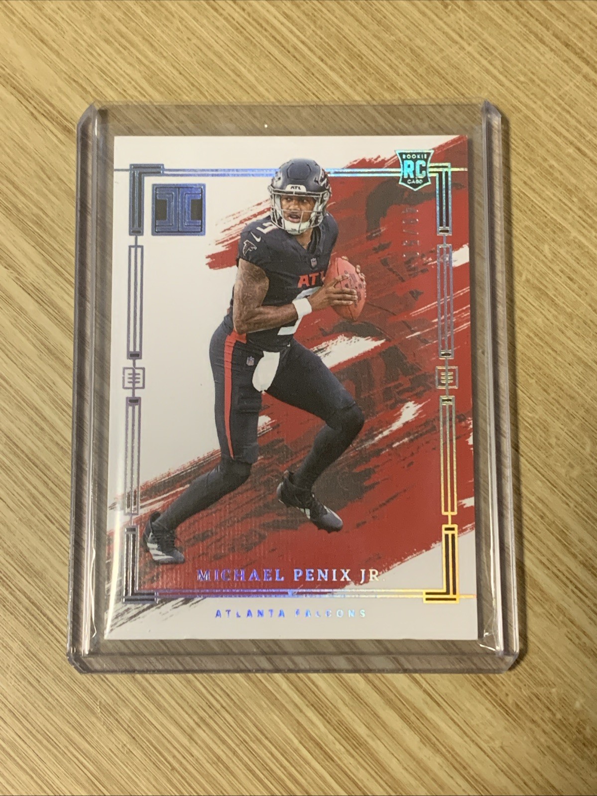 2024 Panini Impeccable - Rookies Michael Penix Jr. #80 Silver 48/50 (RC) Falcons