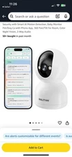 Maliton 2K Security Indoor Camera AI Insight Wide Angle Day Night Vision Motion