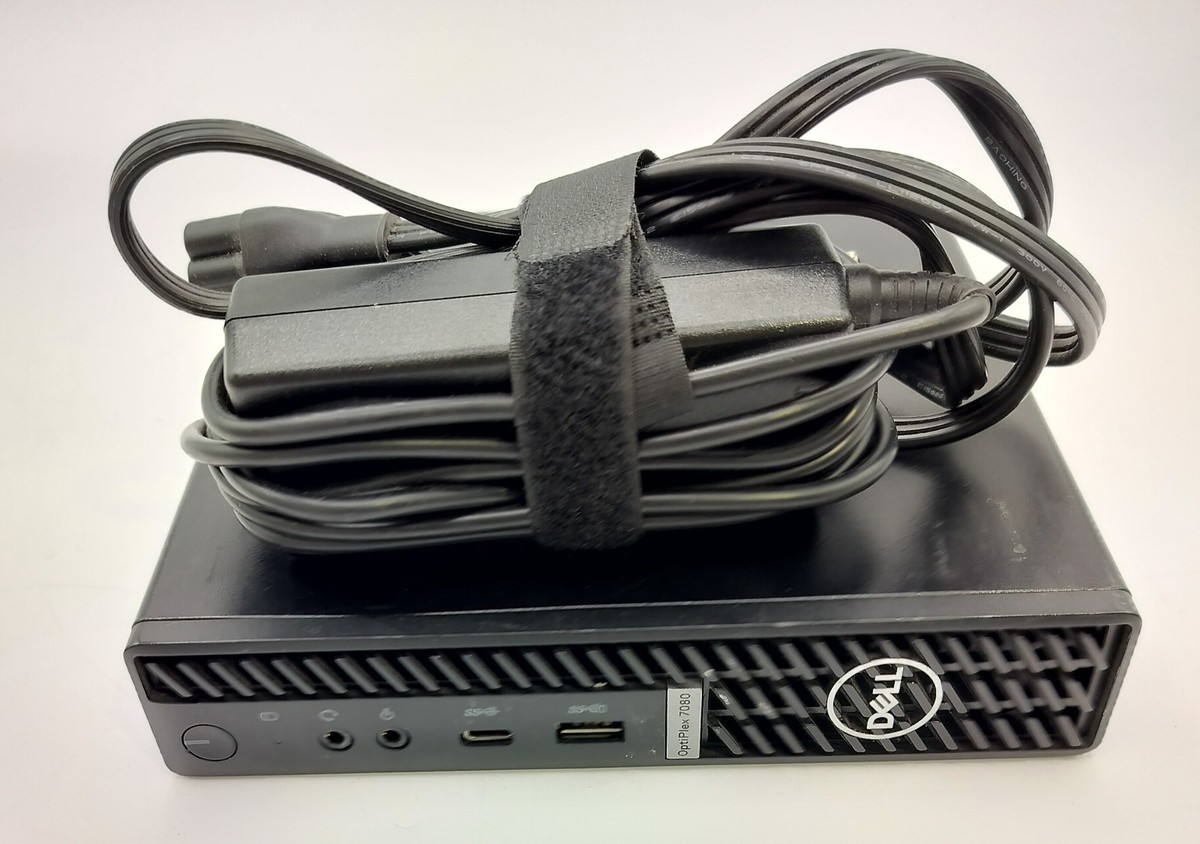 Dell Optiplex 7080 Micro i7-10700T 16GB Ram 256GB NVMe SSD 2 DP