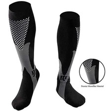 Compression Socks Stockings Knee High Women Men Medical 20-30 mmHG S/M/X/XL/3XL