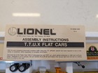 LIONEL 6-16345 SOUTHERN PACIFIC GOLDEN PIG SERVICE TTUX FLAT WITH TRAILERS NIB — photo 5