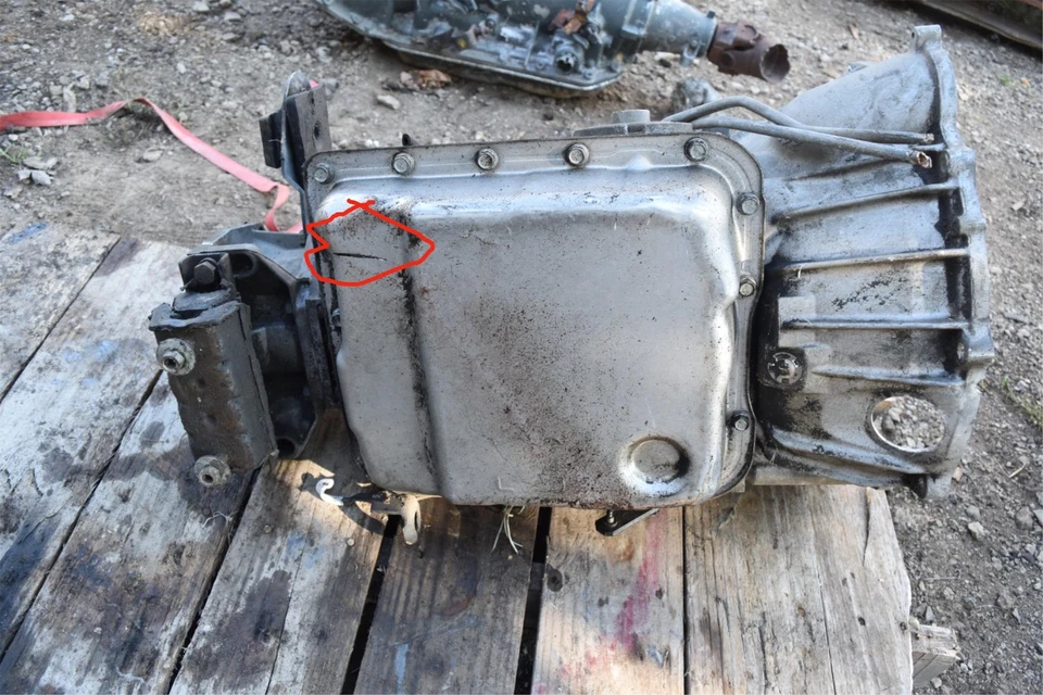 Chevy GMC GM 1998 2005 furgoneta astro 4,3 2 puertas 4L60E transmisión 4x4 99 00 01 02 03 Foto 3 de 4