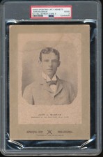1903 W600 Sporting Life Cabinets John McGraw (Type 3 - Street) PSA 2 - NY Giants