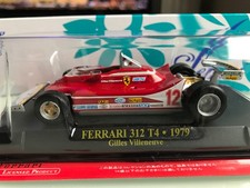 Hachette Official Ferrari F1 Collection 312T4 Villeneuve 1/43 Minicar