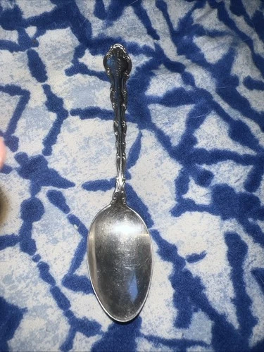GORHAM Sterling Silver Teaspoon STRASBOURG 5-3/4" Monogrammed Doris