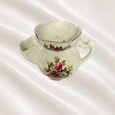 Vtg Old Foley James Kent Harmony Rose Scuttle Shaving Mug England