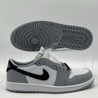 Mens Size 8.5 Nike Air Jordan 1 Retro OG Low White Black Grey Sneaker CZ0790 110