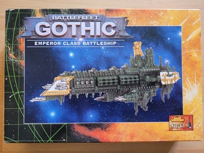 Battlefleet Gothic - Emperor Class Battleship, Metall
