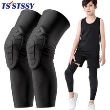 3-12 Years Kids Children Anti-Collision Knee Pads Basketball Knee Sleeves Footba