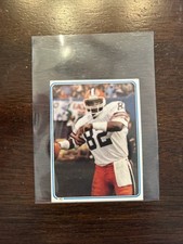 1983 Topps Album Stickers Ozzie Newsome #43 HOF Cleveland Browns