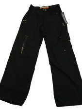 Kik Girl Womens Pants Vintage 90's Raver Goth Wide Leg 28X32