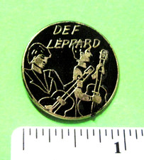 DEF LEPPARD - hat pin , tie tc , lapel pin , hatpin GIFT BOXED