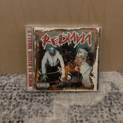 Red man Cd Malpractice Sample Where is Reggie Noble? DEF JAM Music VG Condition