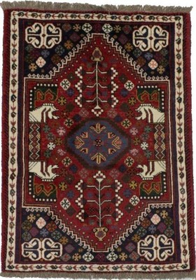 Hand-Knotted Equestrian Design Oriental Rug Farmhouse Foyer Decor Carpet 3X5 ft