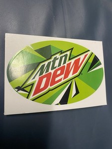 Mountain Dew Stickers 50 Count