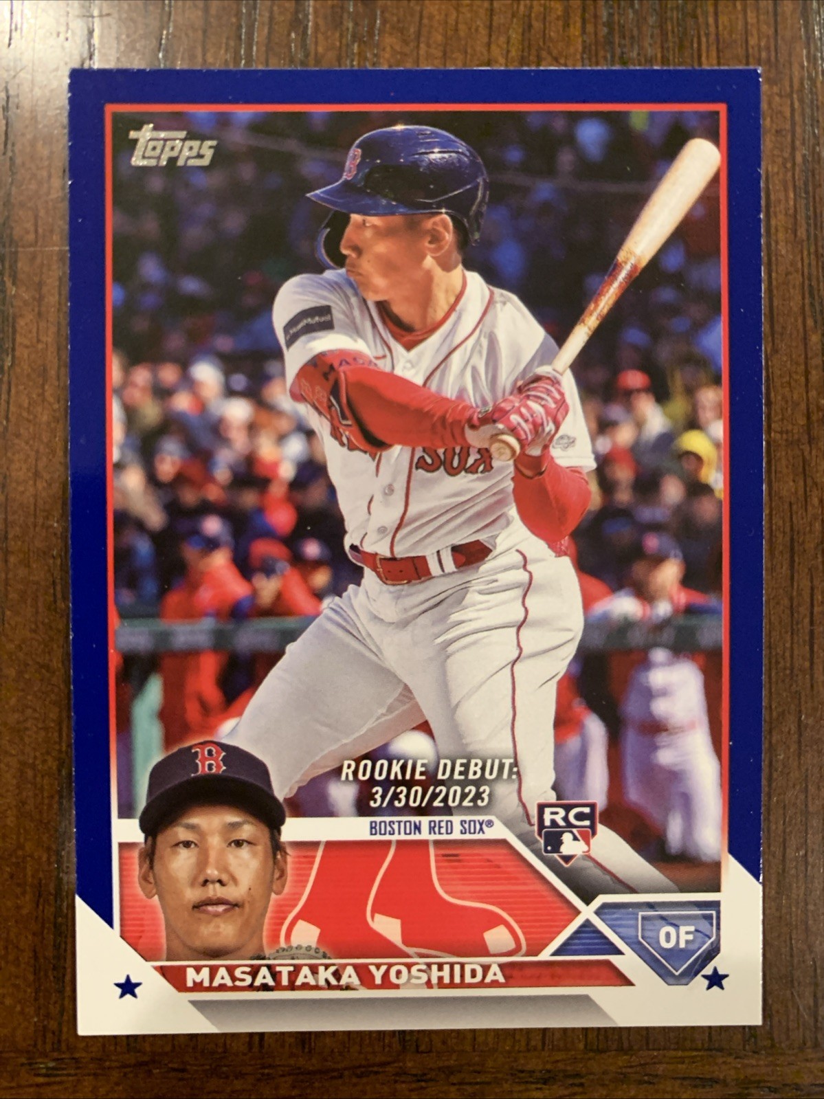 2023 Topps Update Royal Blue #US5 Masataka Yoshida Boston Red Sox RC Rookie