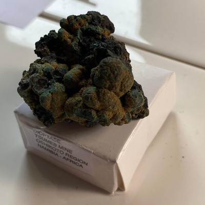 DIOPTASE [ETC] - TSUMEB MINE, OSHIKOTO REGION, NAMIBIA, AFRIKA MF1971