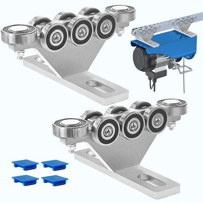 Unistrut Trolley, 6+2 Wheel Unistrut Rollers - Anti-Lock & Anti-Fall, Electri...