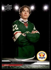 Liam Ohgren Rookie Round 1 Draft #740 2024-25 Upper Deck Minnesota Wild