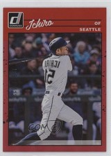 2023 Donruss Retro 1990 Variation Holo Red Ichiro Suzuki (Reversed Image) 1d3a